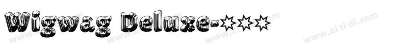 Wigwag Deluxe字体转换